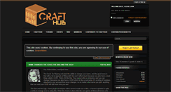 Desktop Screenshot of forum.crafthub.net